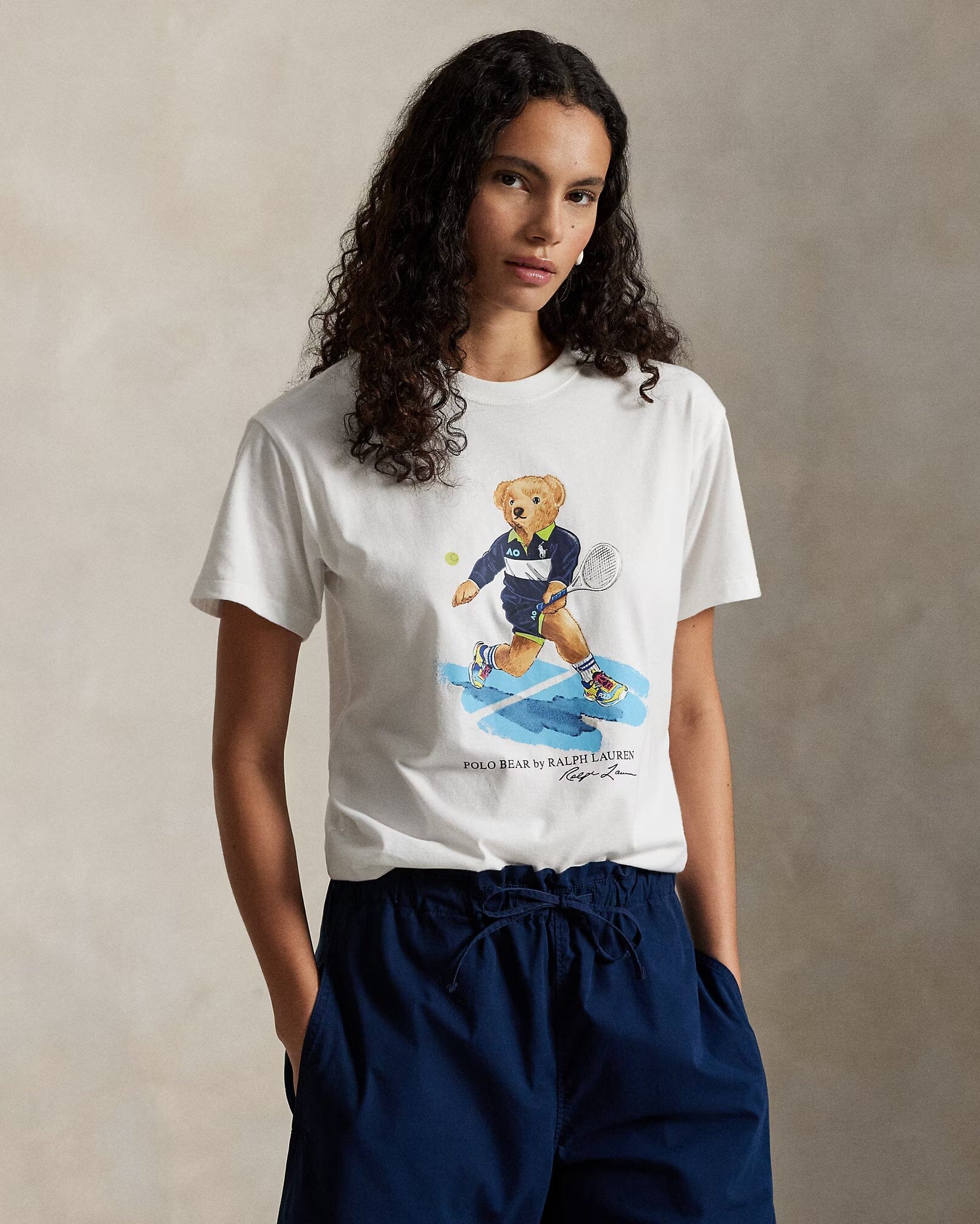 Ralph Lauren Australian Open Polo Bären Jersey T-Shirt