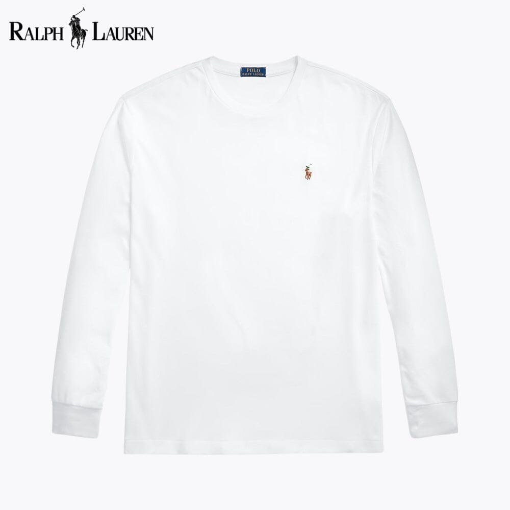 Ralph Lauren Classic Fit T-Shirt aus weicher Baumwolle mit Rundhalsausschnitt