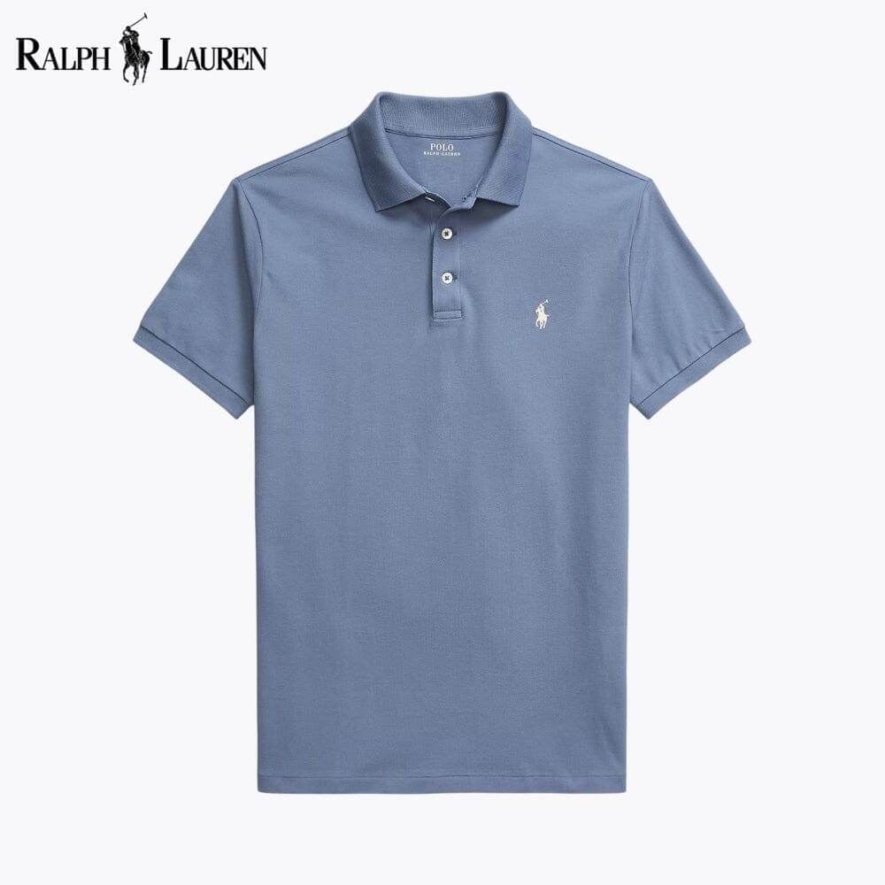 Ralph Lauren Custom Slim Fit Stretch-Mesh-Polohemd