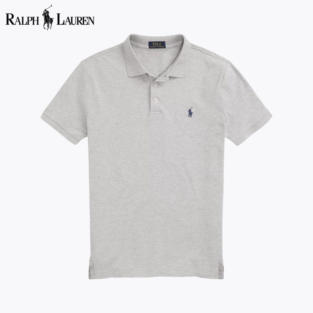 Ralph Lauren Custom Slim Fit Stretch-Mesh-Polohemd