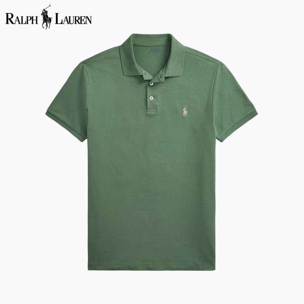 Ralph Lauren Custom Slim Fit Stretch-Mesh-Polohemd
