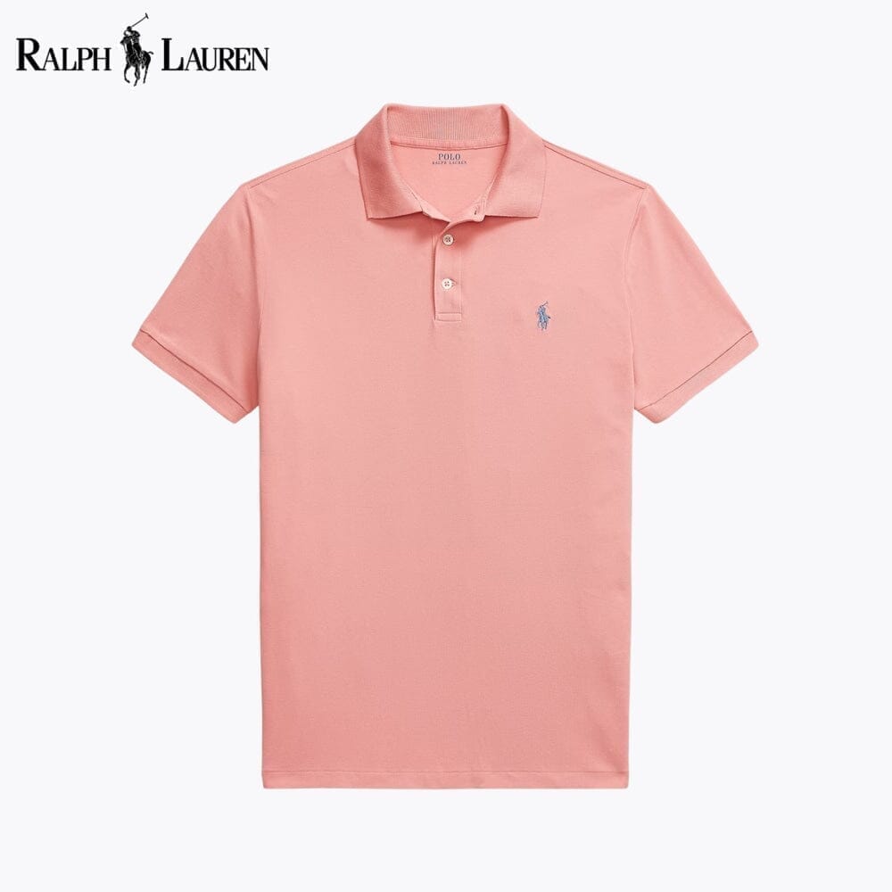 Ralph Lauren Custom Slim Fit Stretch-Mesh-Polohemd