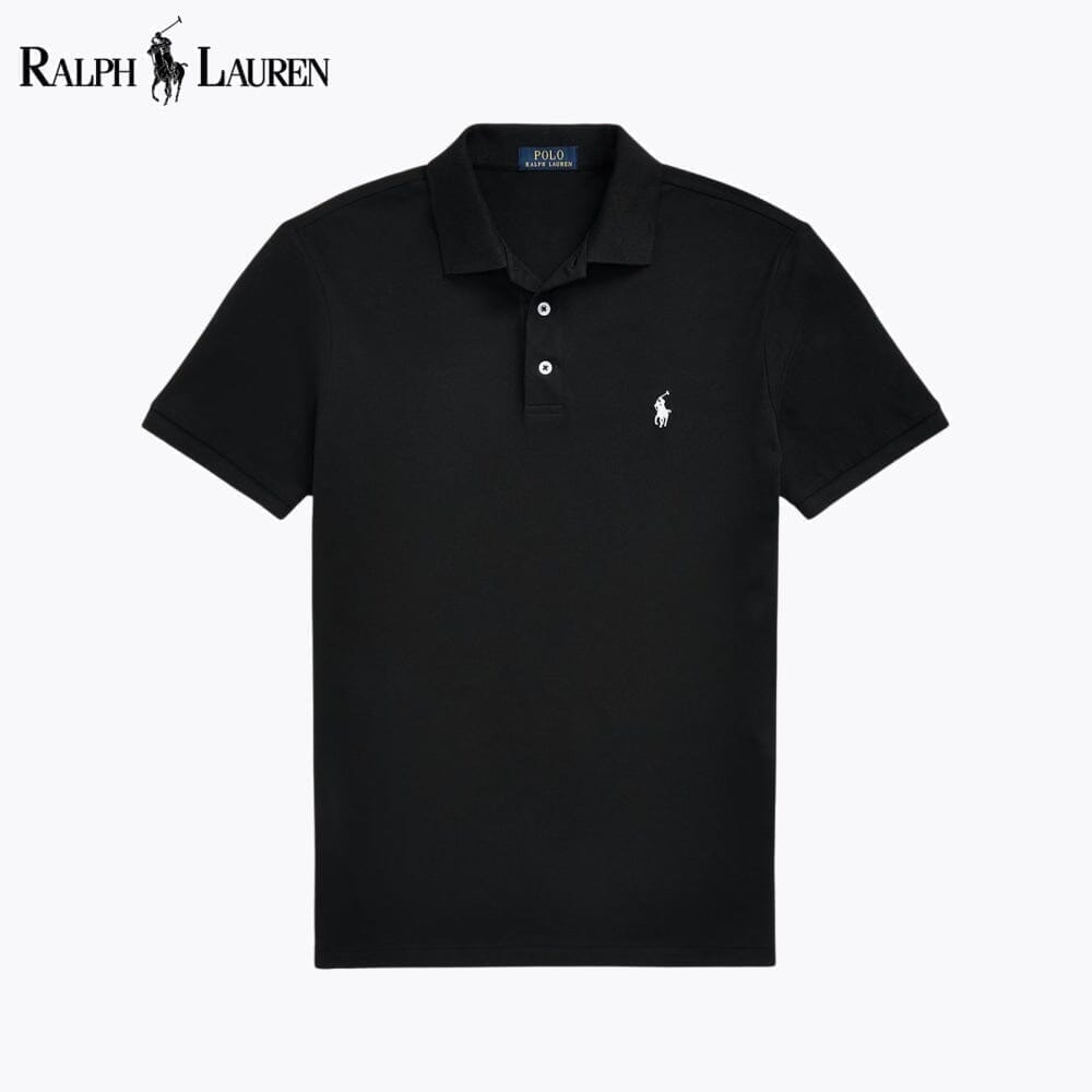 Ralph Lauren Custom Slim Fit Stretch-Mesh-Polohemd