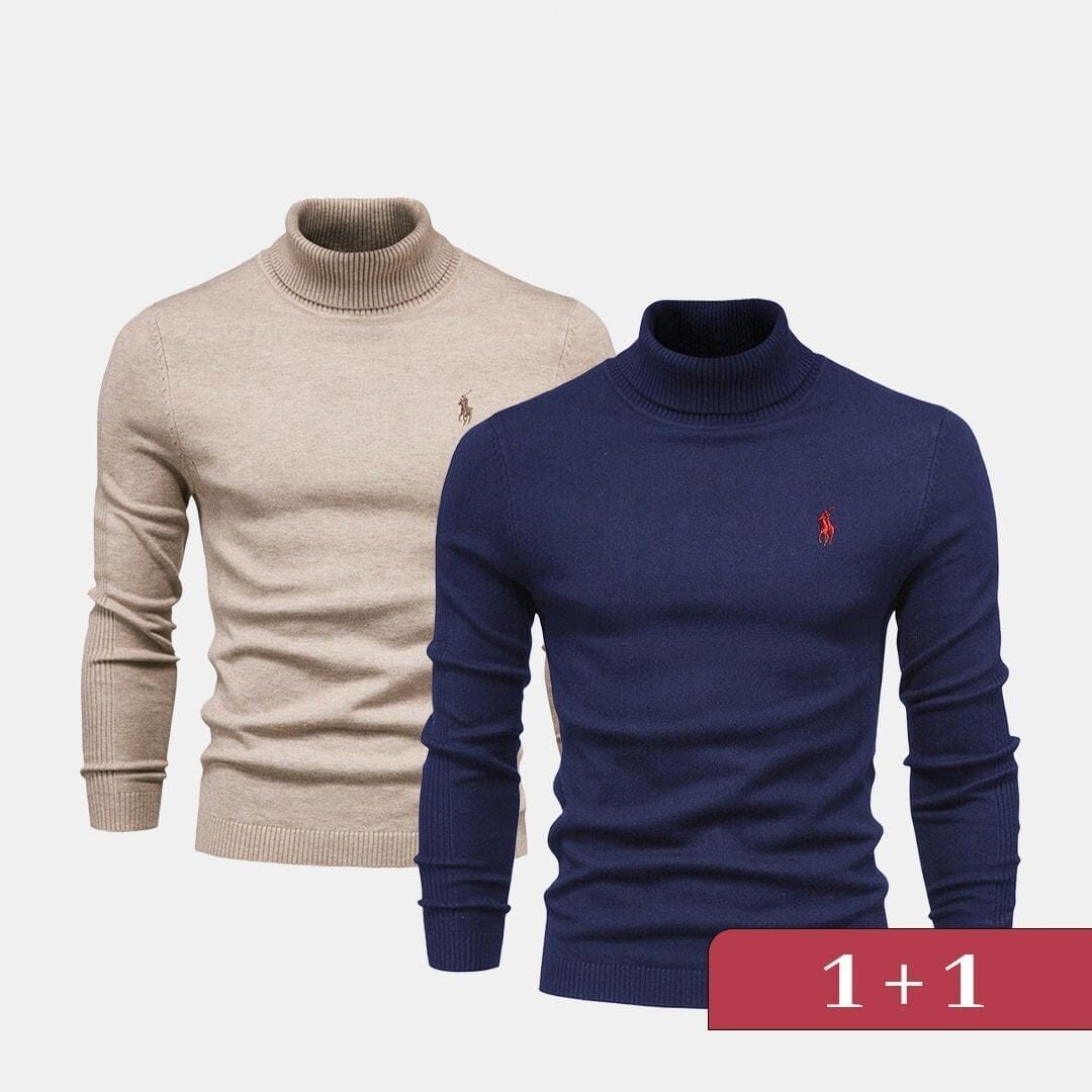 Ralph Lauren Double Elegance Rollkragenpullover – 1 kaufen, 1 gratis dazu