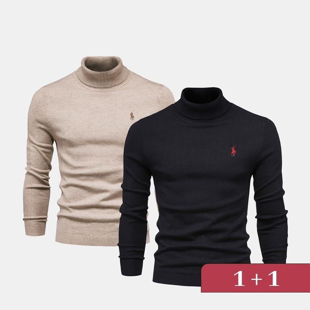 Ralph Lauren Double Elegance Rollkragenpullover – 1 kaufen, 1 gratis dazu