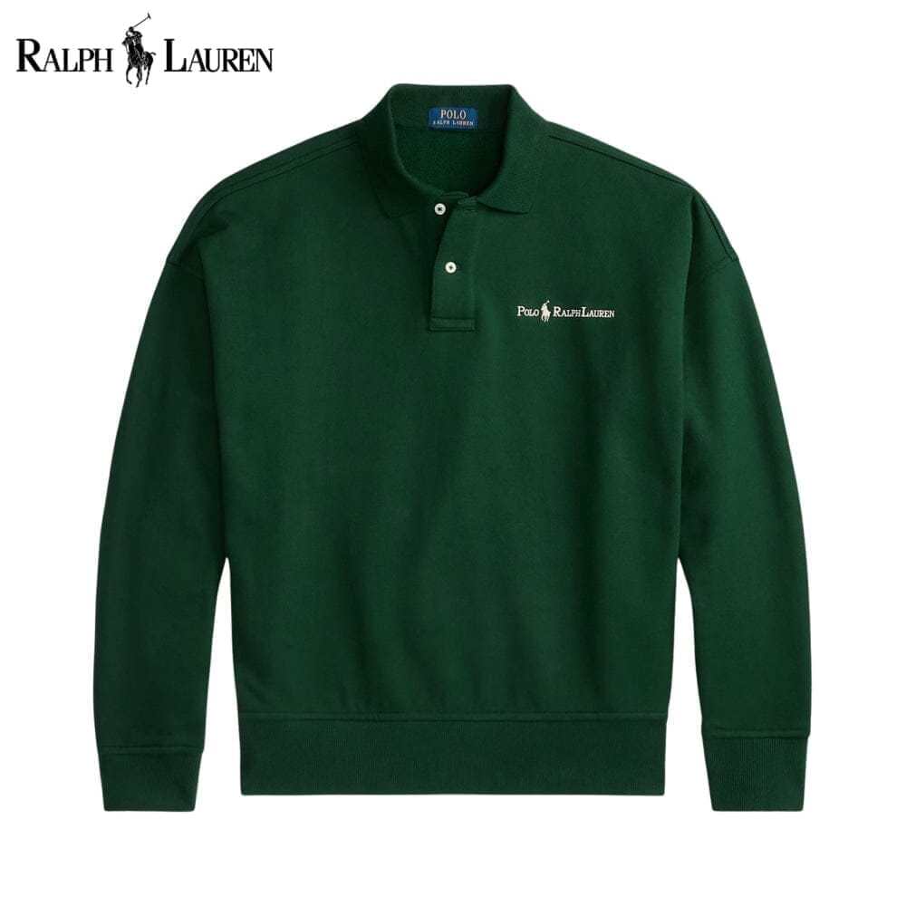 Ralph Lauren Logo Kragen-Sweatshirt