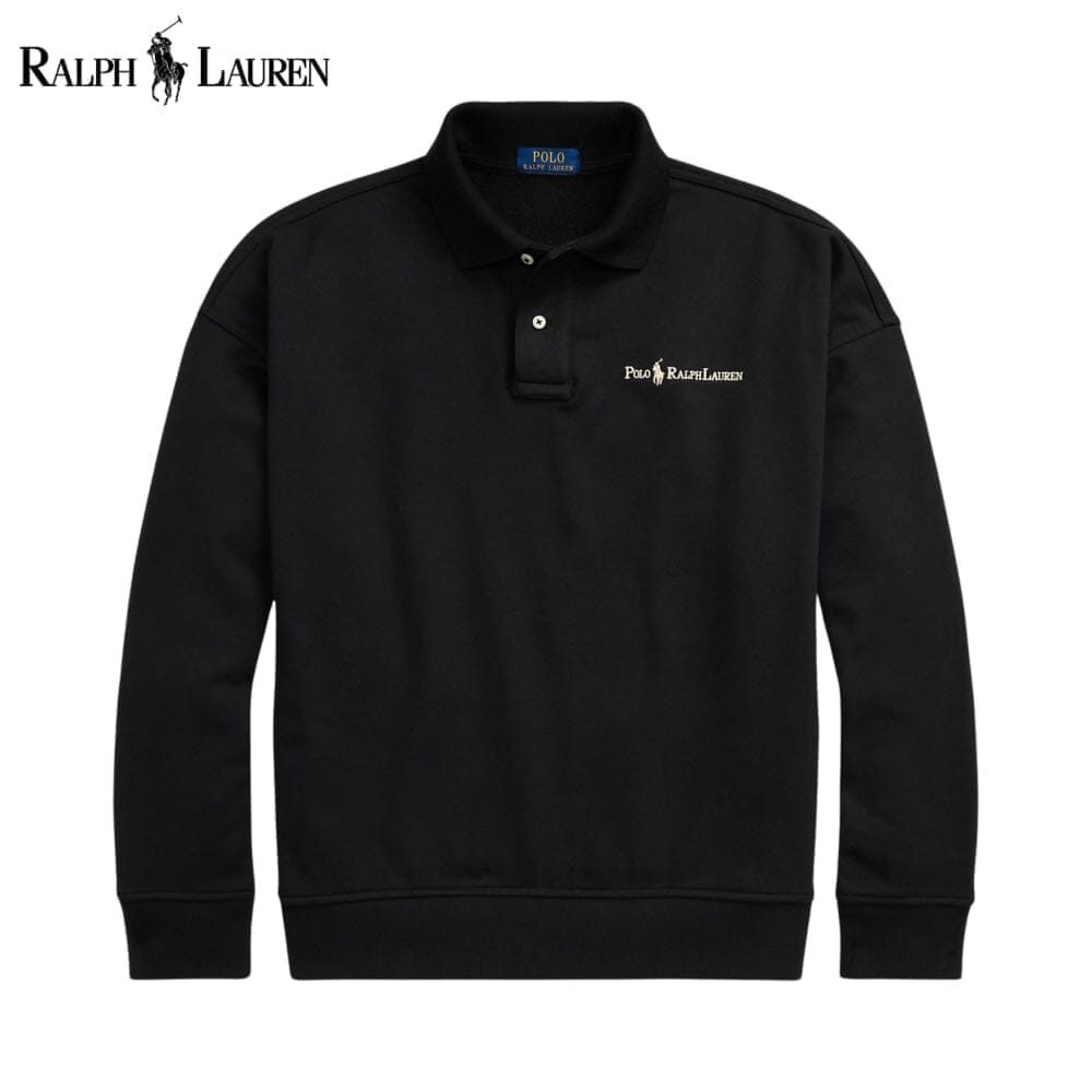 Ralph Lauren Logo Kragen-Sweatshirt