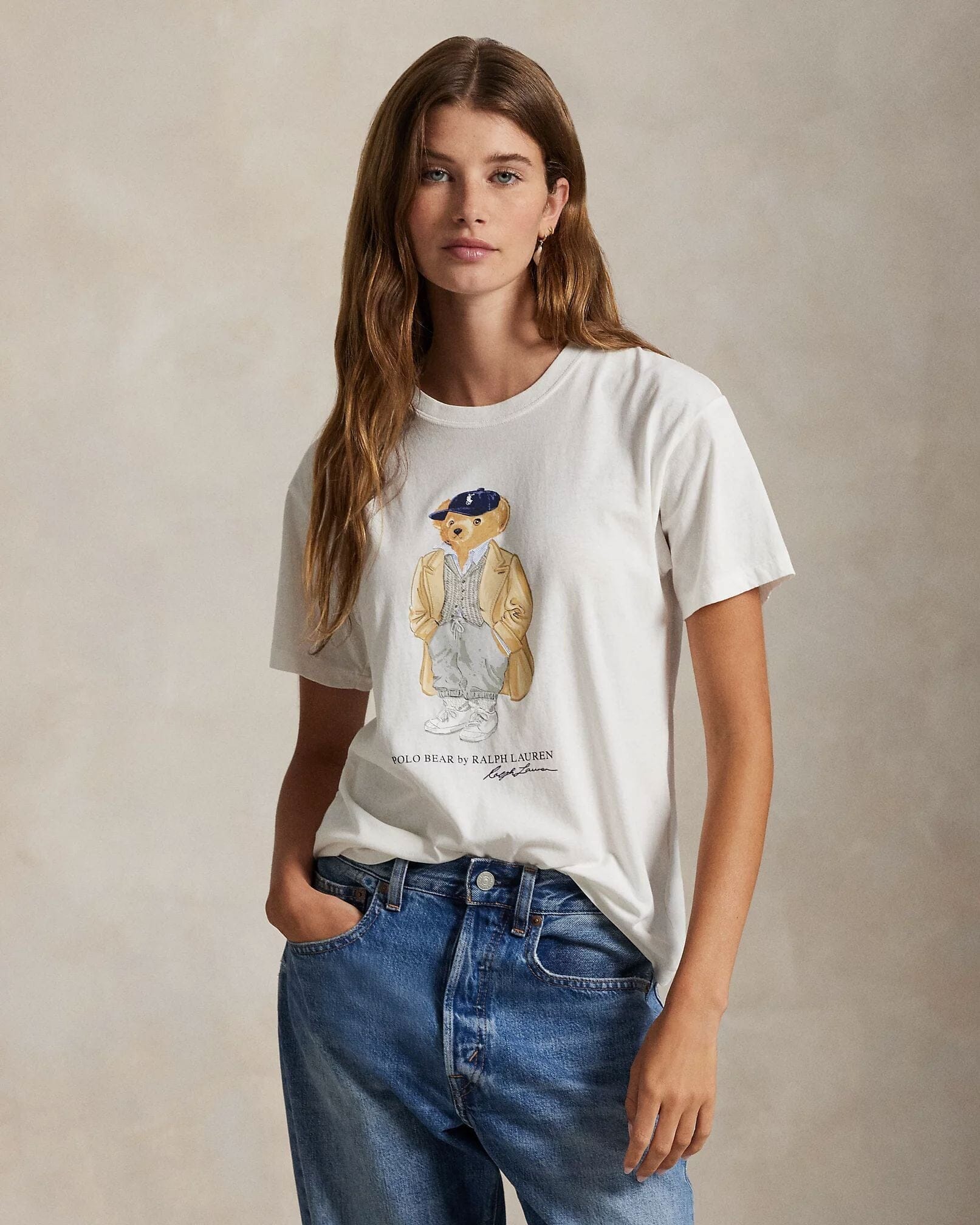 Ralph Lauren Polo Bear Baumwoll-Jersey-T-Shirt