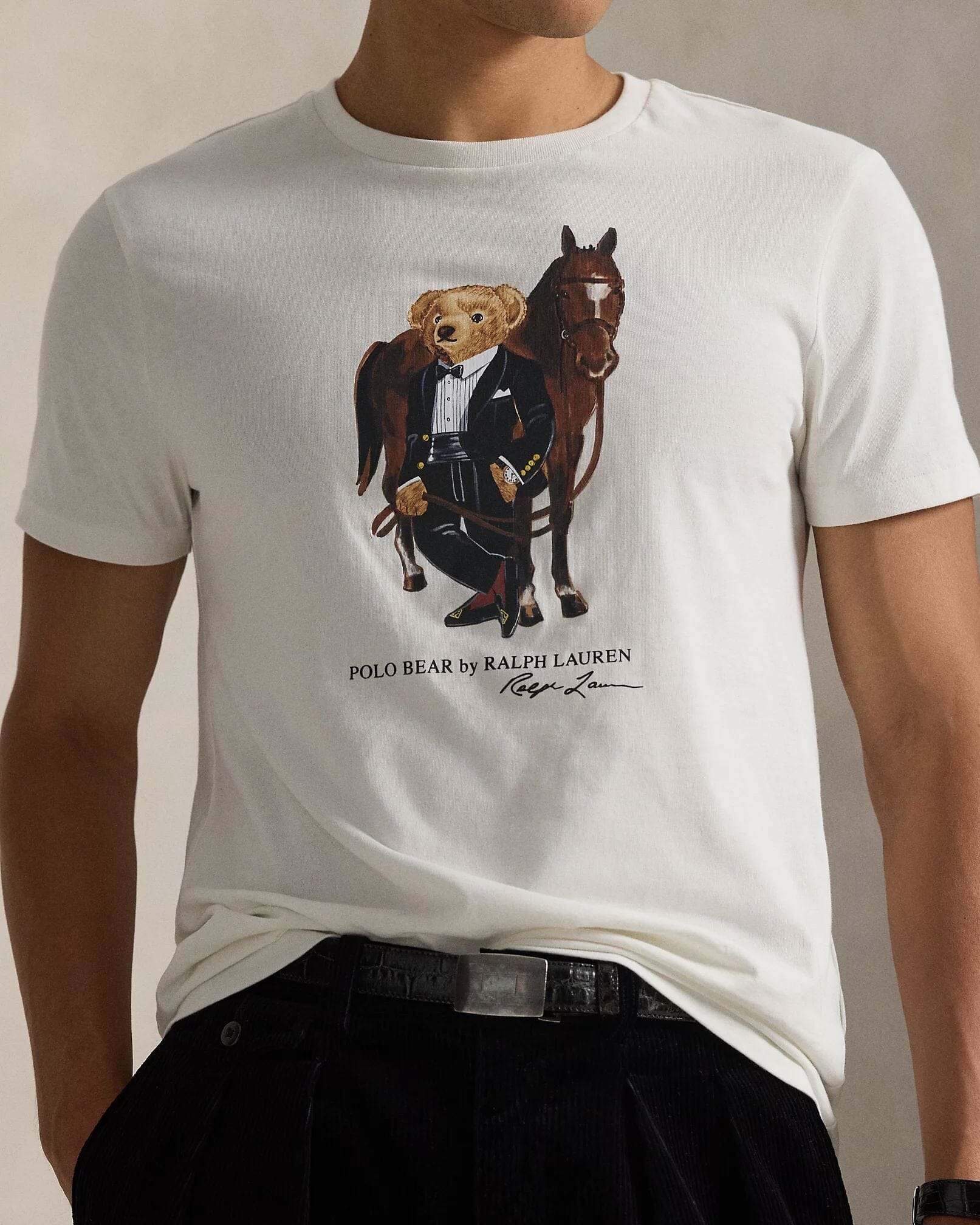 Ralph Lauren Polo Bear Baumwoll-T-Shirt