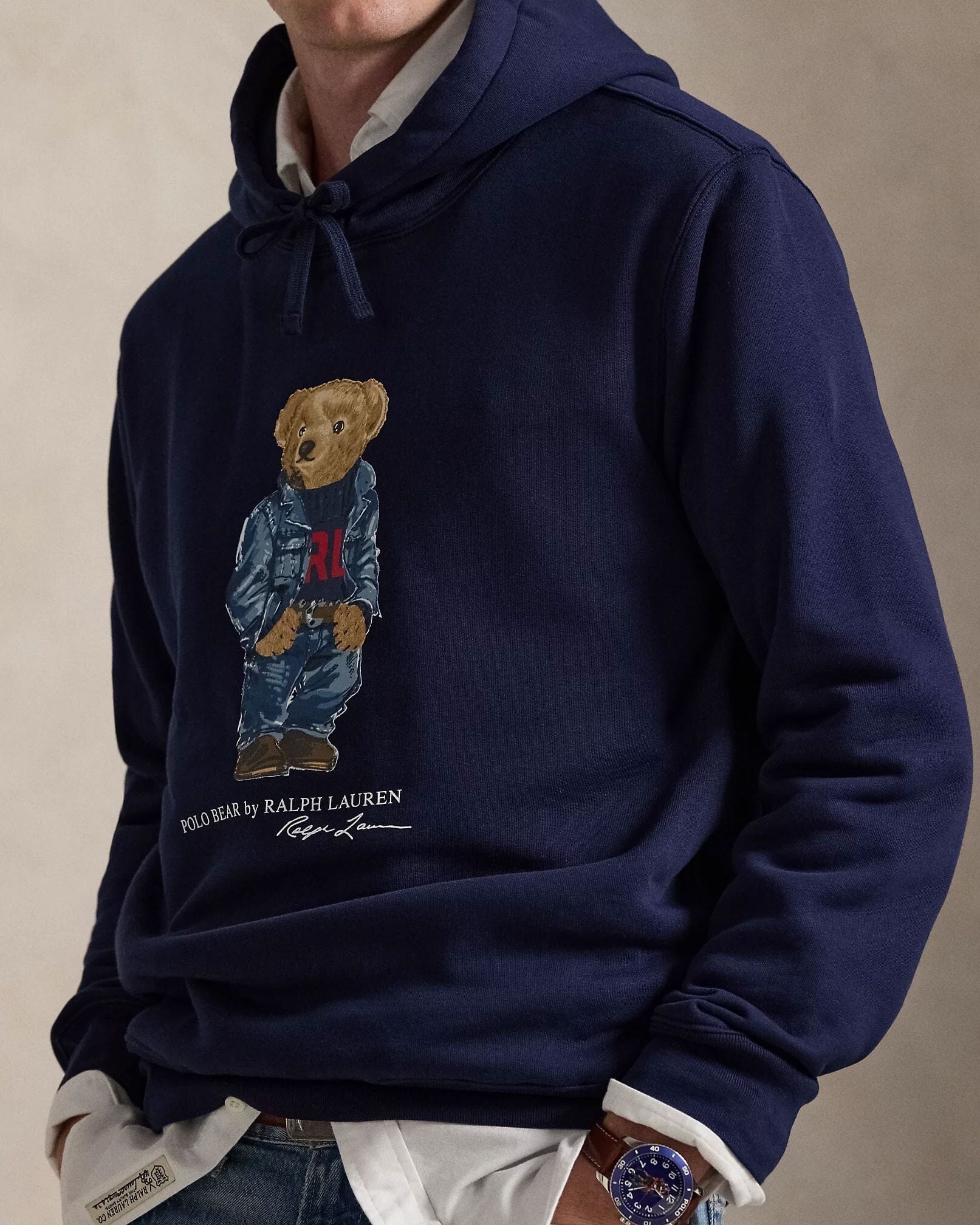 Ralph Lauren Polo Bear Fleece-Kapuzenpullover