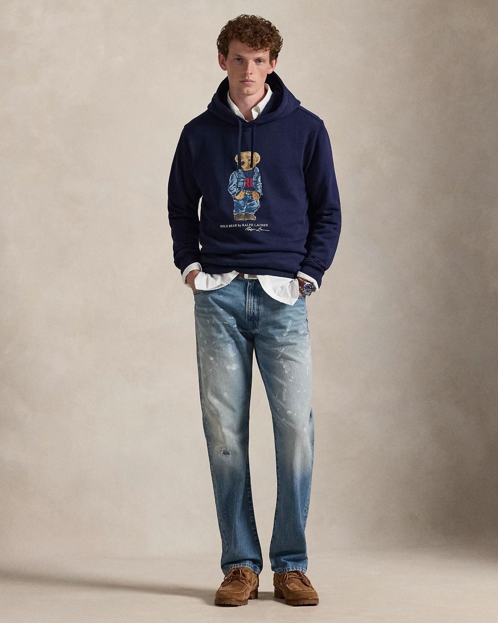 Ralph Lauren Polo Bear Fleece-Kapuzenpullover