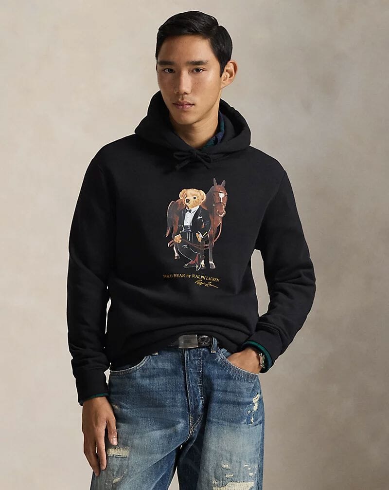 Ralph Lauren Polo Bear Fleece-Kapuzenpullover