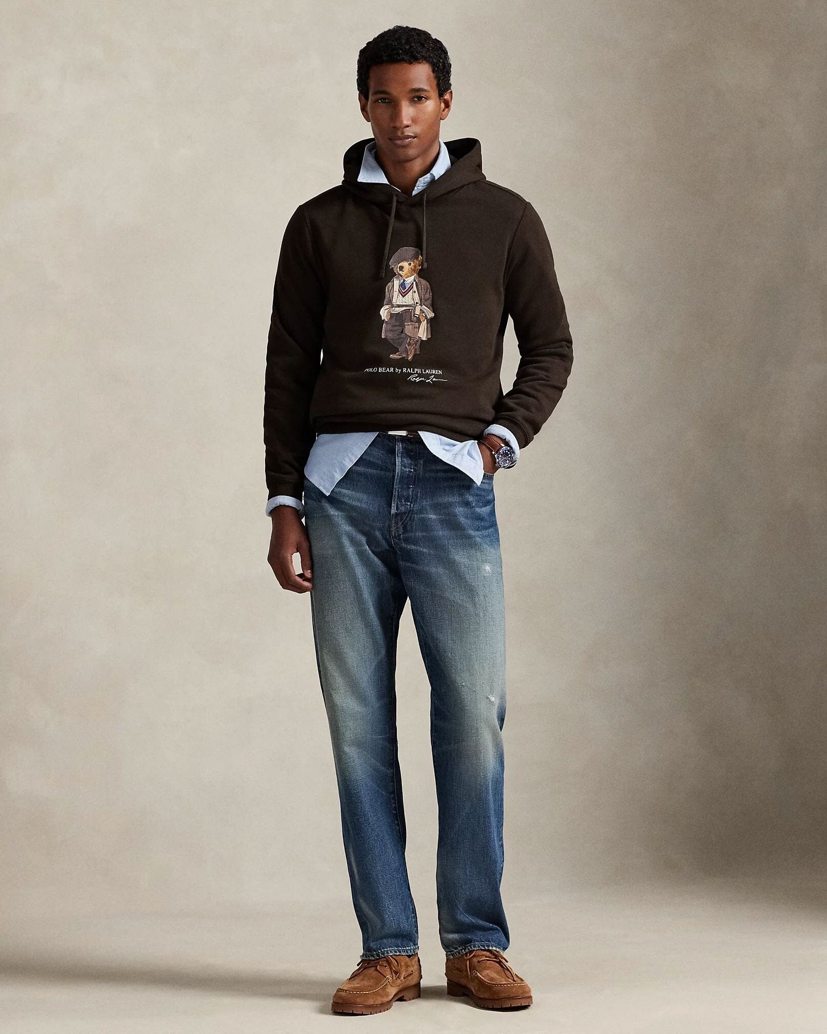 Ralph Lauren Polo Bear Fleece-Kapuzenpullover