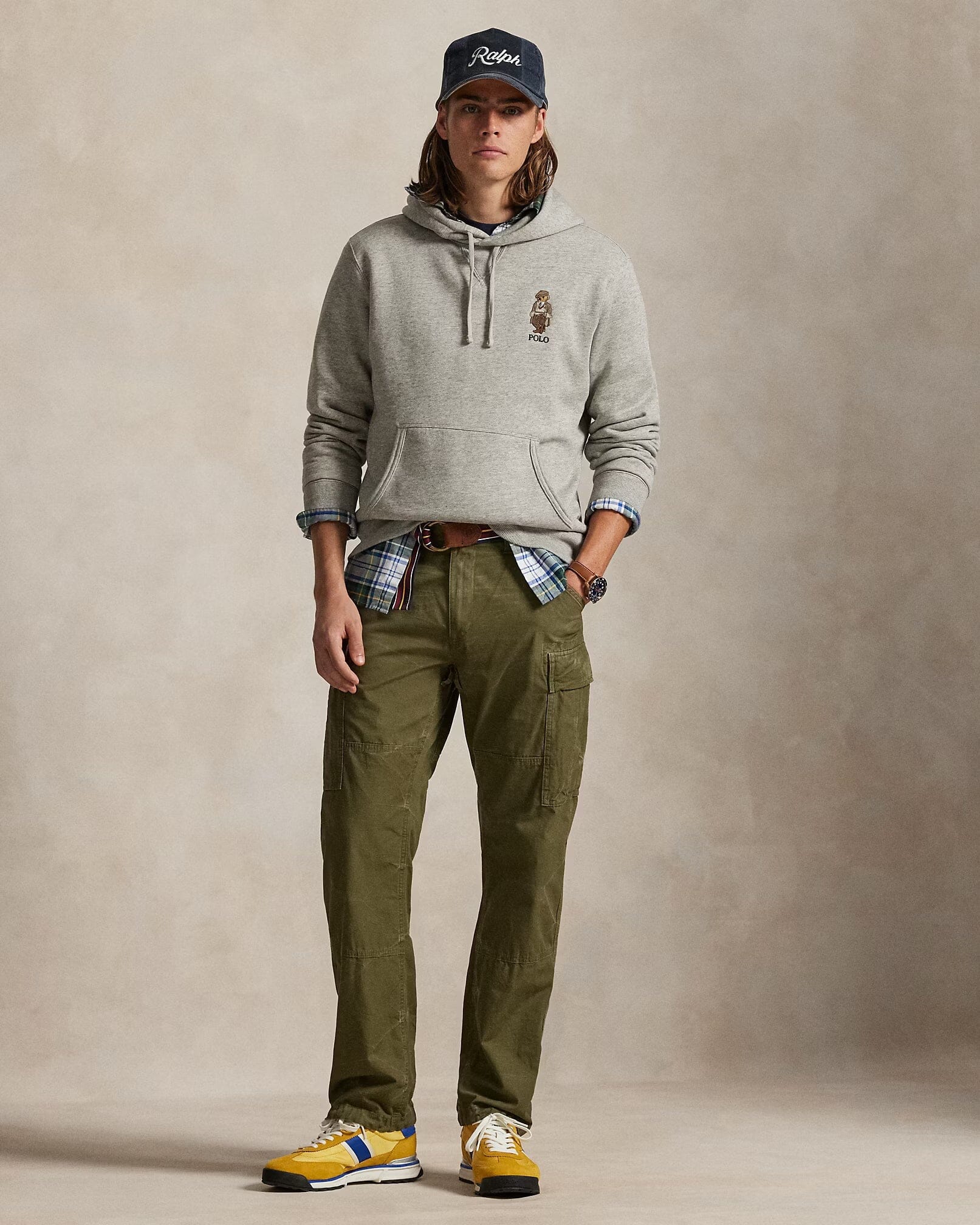 Ralph Lauren Polo Bear Fleece-Kapuzenpullover