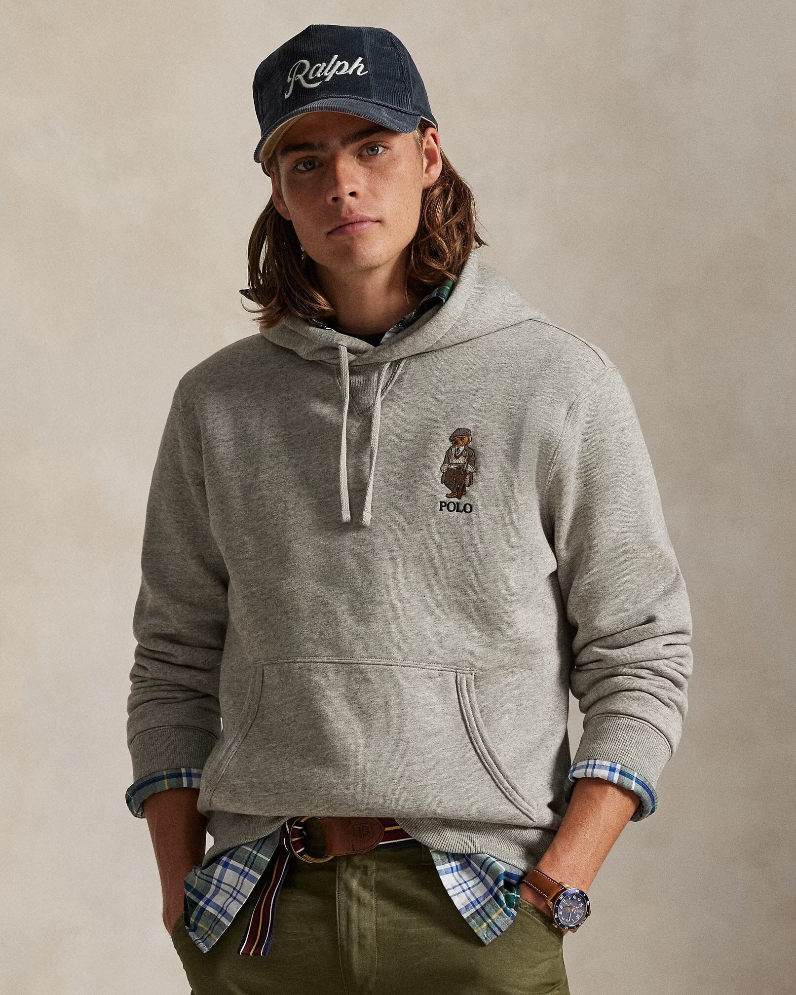 Ralph Lauren Polo Bear Fleece-Kapuzenpullover