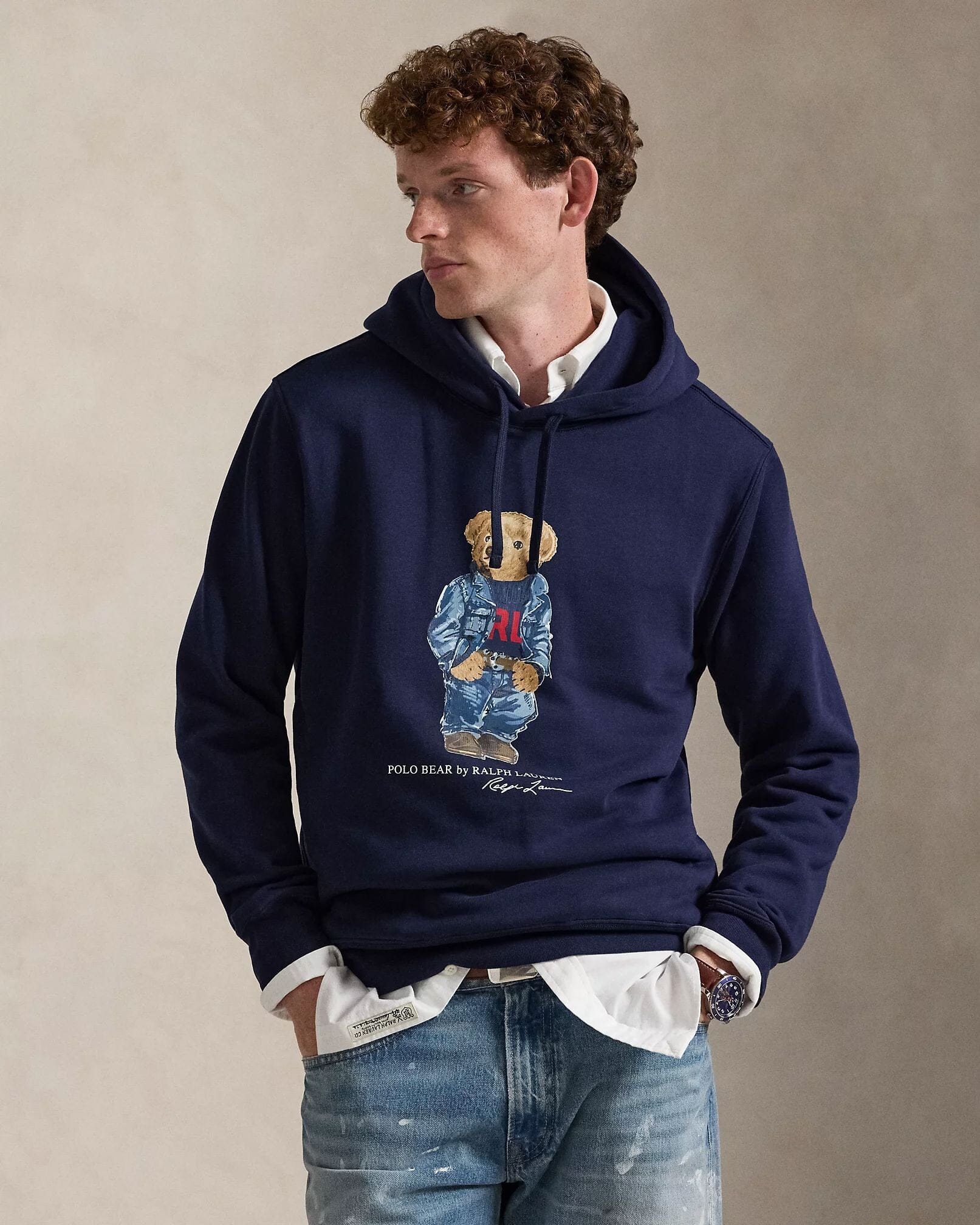 Ralph Lauren Polo Bear Fleece-Kapuzenpullover