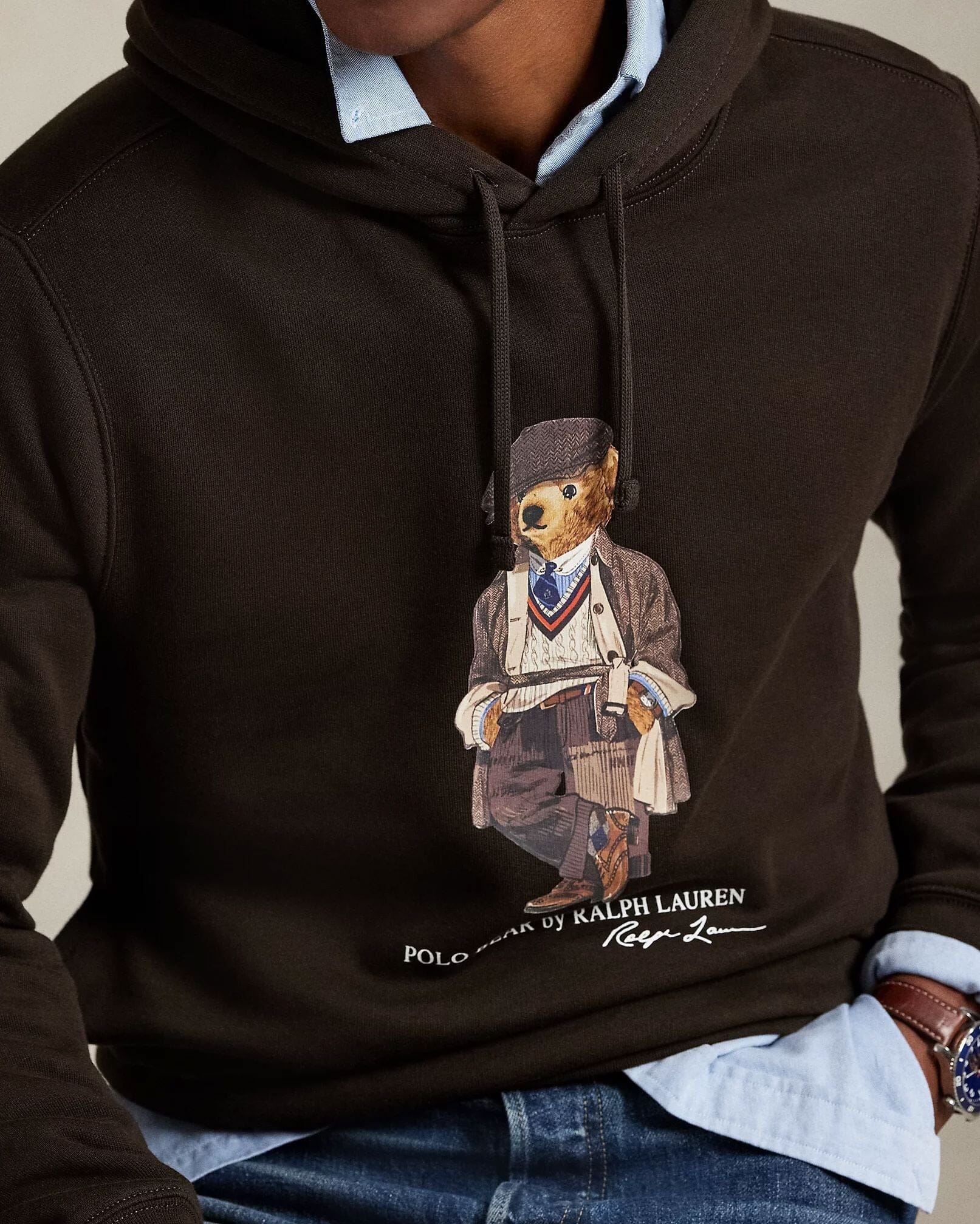 Ralph Lauren Polo Bear Fleece-Kapuzenpullover