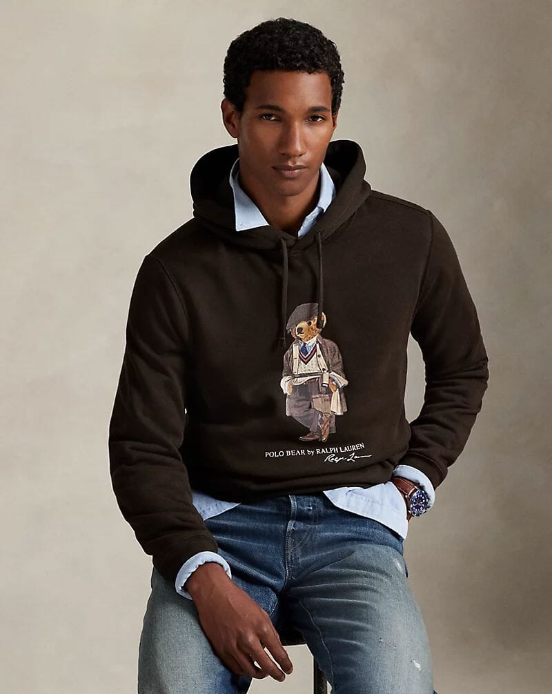 Ralph Lauren Polo Bear Fleece-Kapuzenpullover