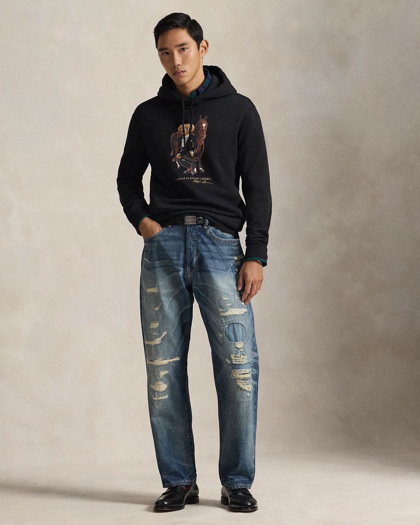 Ralph Lauren Polo Bear Fleece-Kapuzenpullover