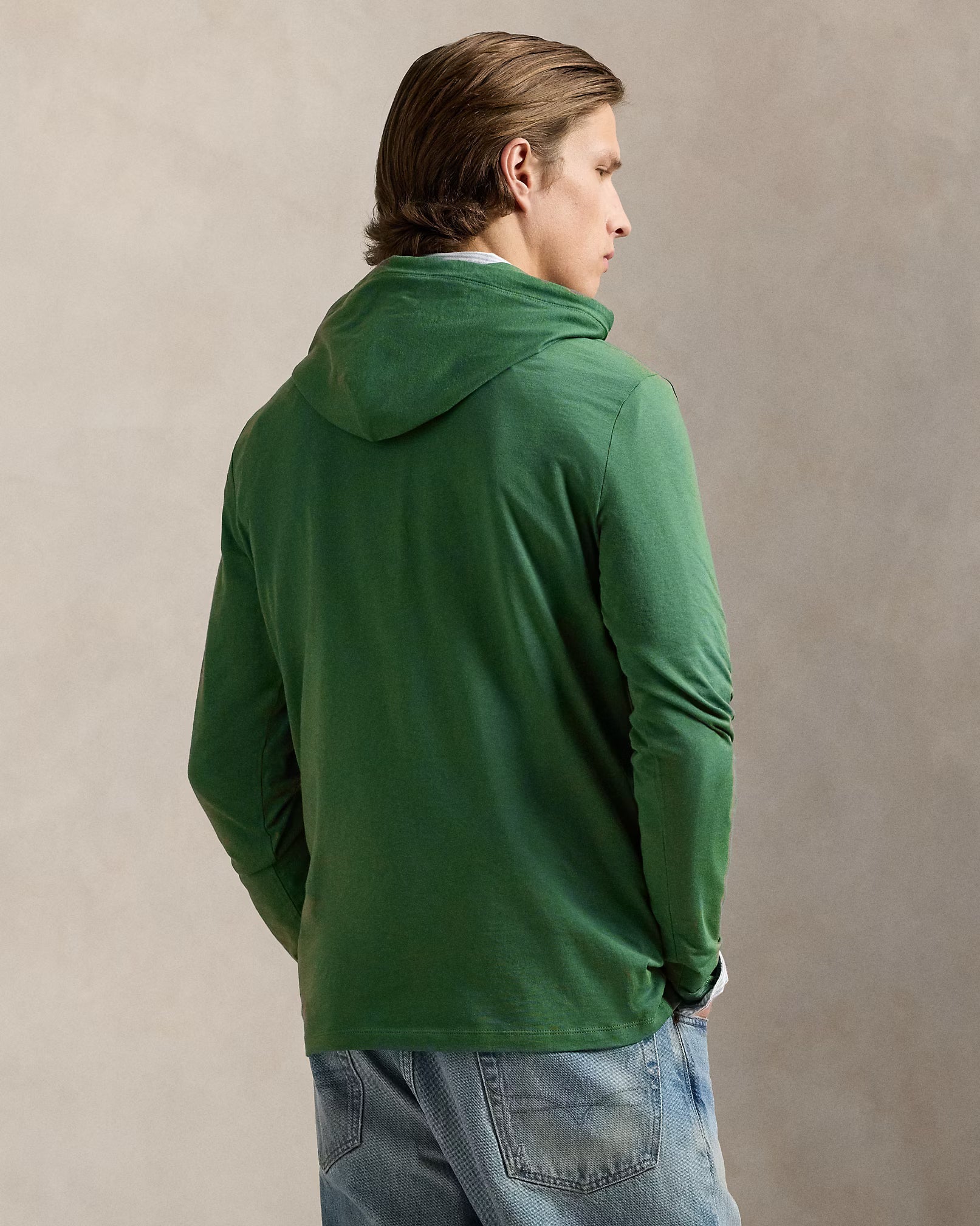 Ralph Lauren Polo Bear Jersey Kapuzen-T-Shirt