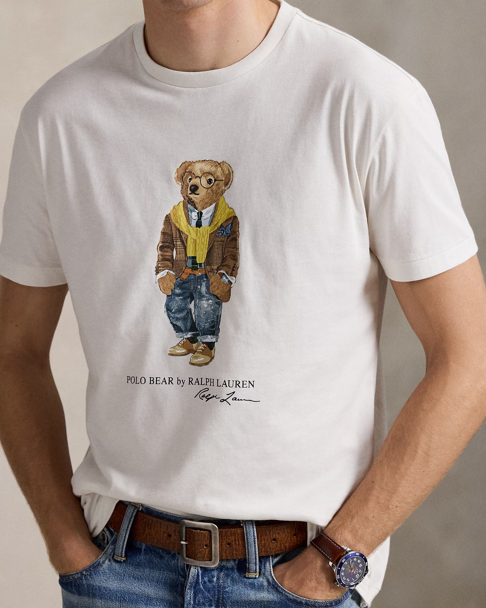Ralph Lauren Polo Bear Jersey T-Shirt in klassischer Passform