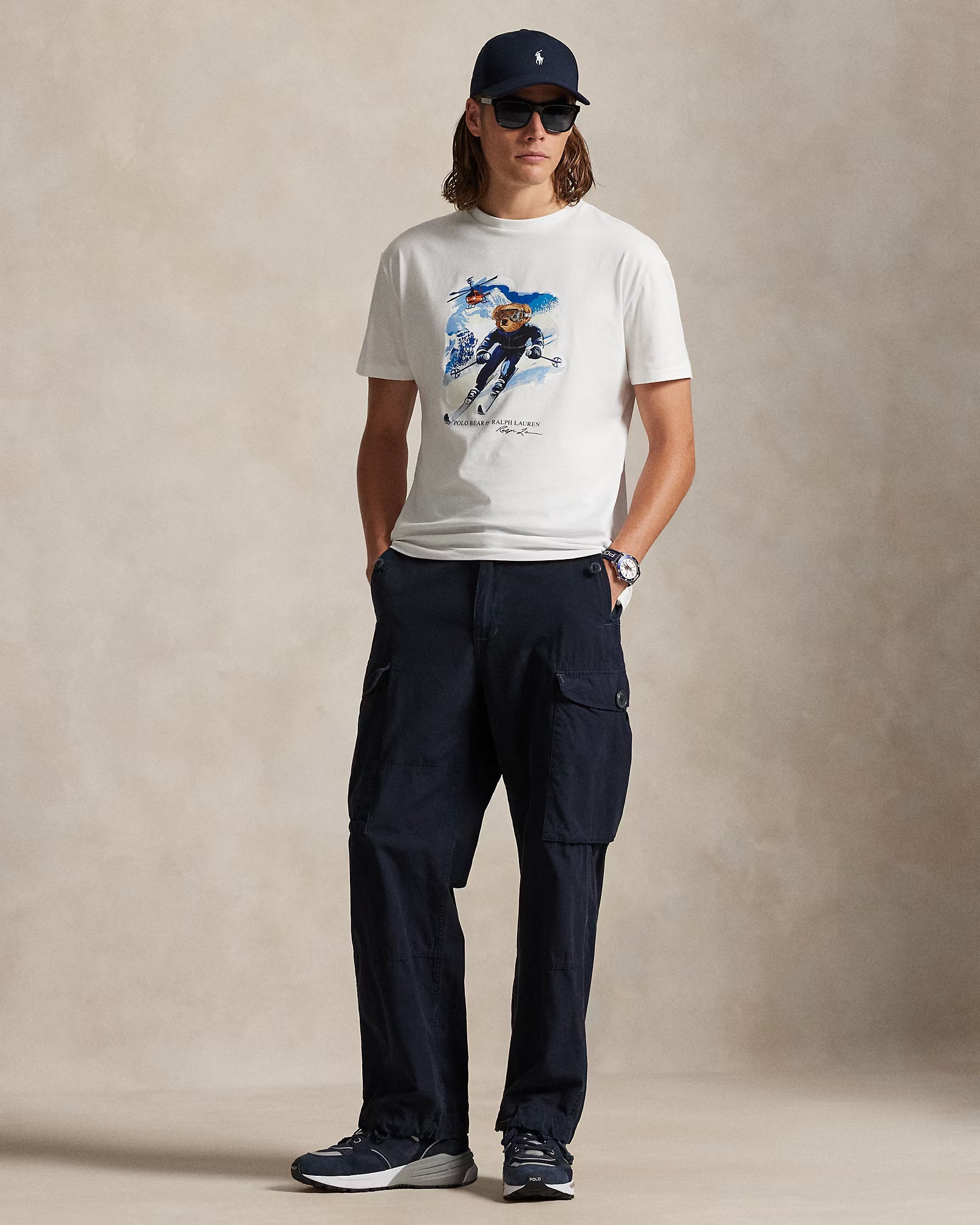 Ralph Lauren Polo Bear Jersey T-Shirt in klassischer Passform