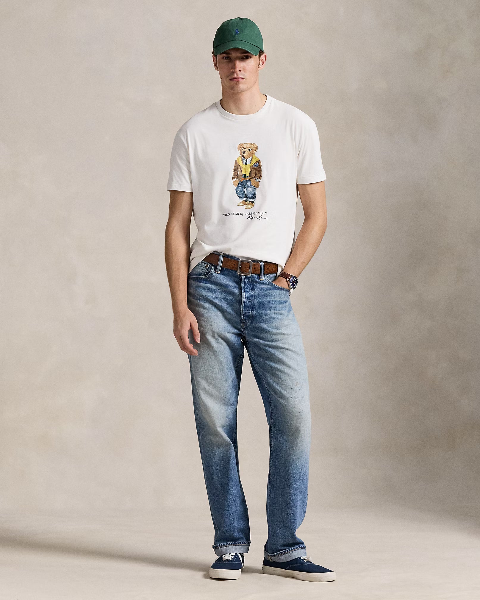 Ralph Lauren Polo Bear Jersey T-Shirt in klassischer Passform