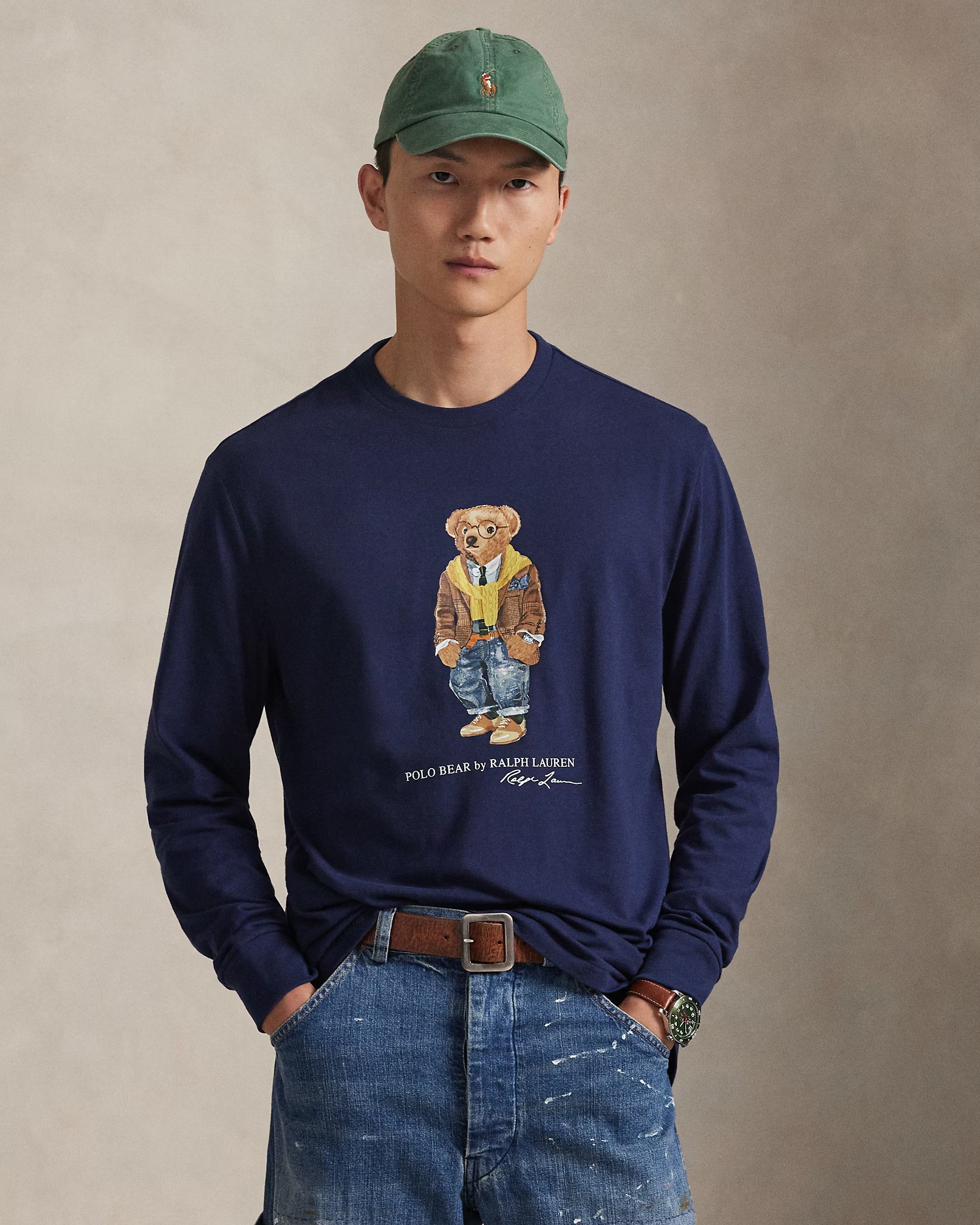 Ralph Lauren Polo Bear Jersey T-Shirt in klassischer Passform