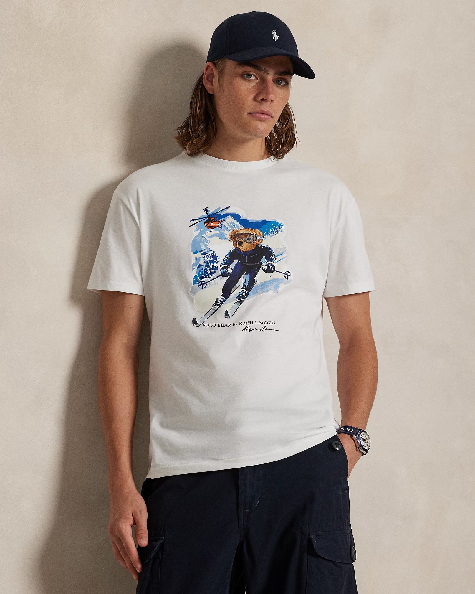 Ralph Lauren Polo Bear Jersey T-Shirt in klassischer Passform