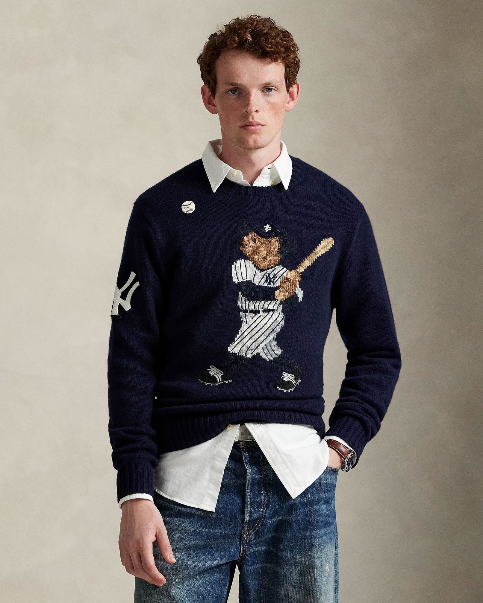 Ralph Lauren Polo Ralph Lauren Yankees Bärenpullover