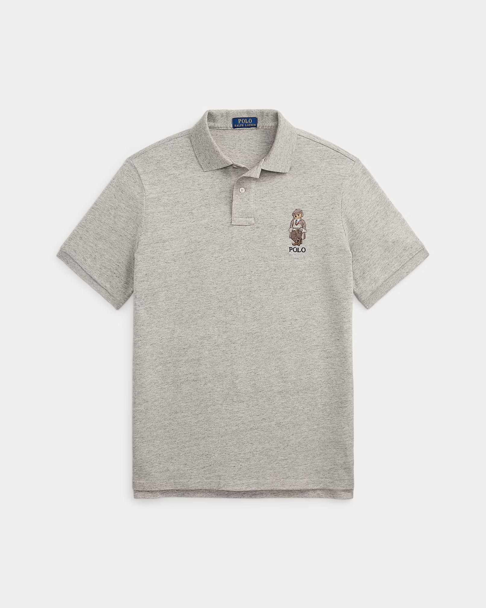 Ralph Lauren Polohemd mit klassischer Passform und Mesh-Einsatz