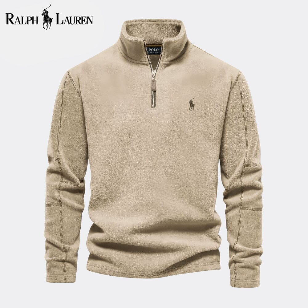 Ralph Lauren Prestige Zopfmuster-Wollstrickpullover