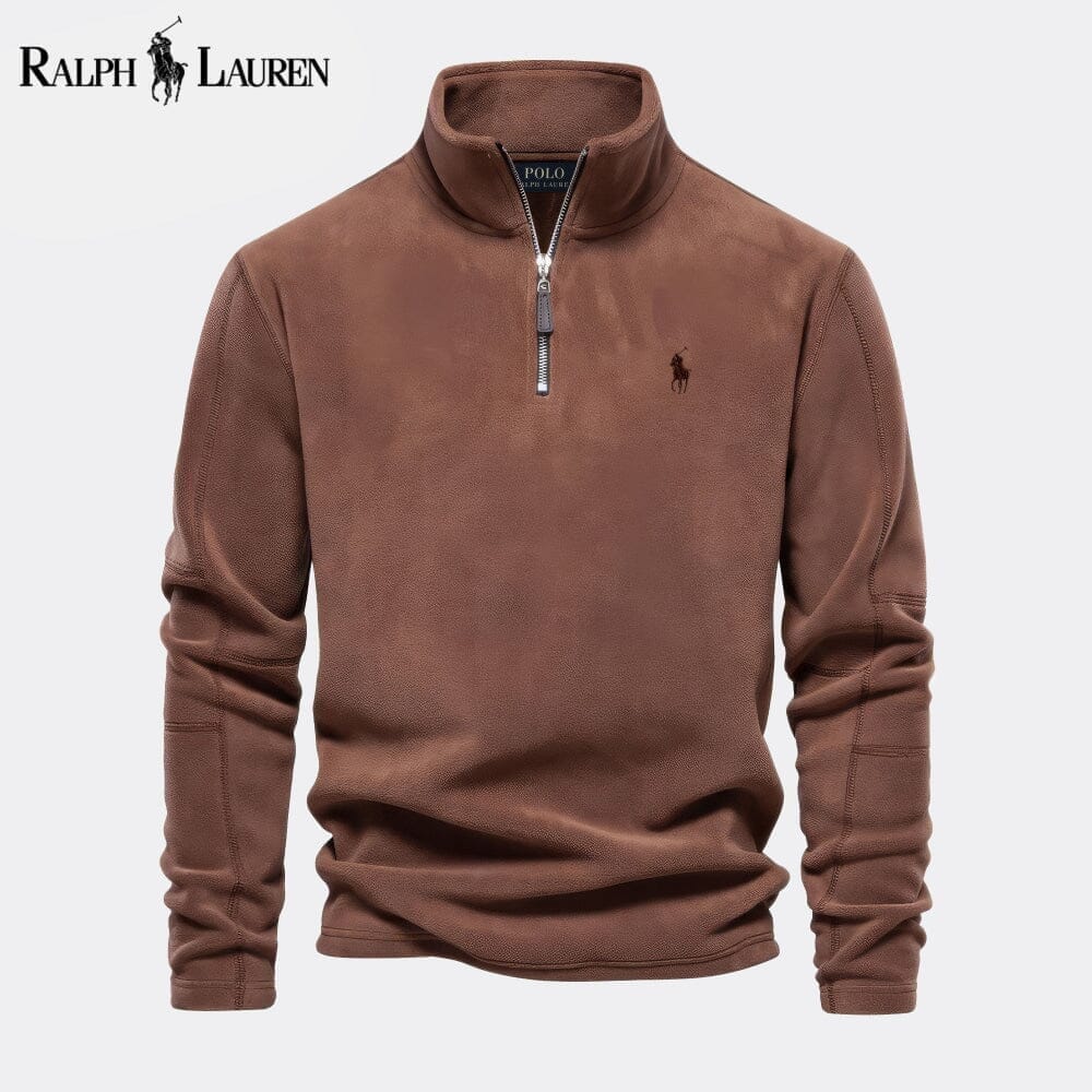 Ralph Lauren Prestige Zopfmuster-Wollstrickpullover