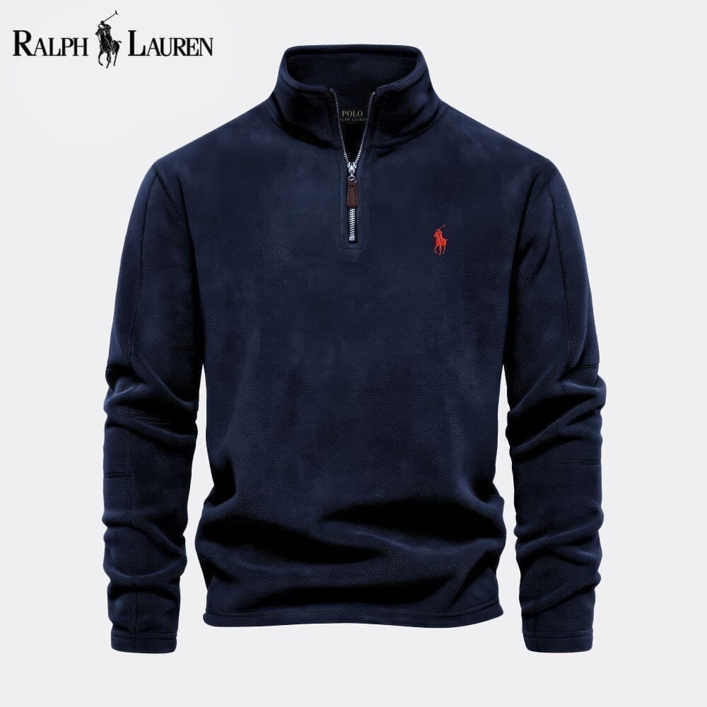 Ralph Lauren Prestige Zopfmuster-Wollstrickpullover
