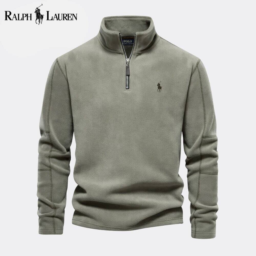 Ralph Lauren Prestige Zopfmuster-Wollstrickpullover