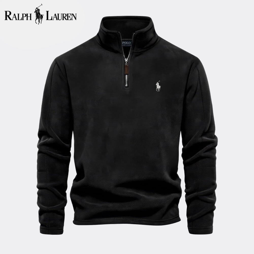 Ralph Lauren Prestige Zopfmuster-Wollstrickpullover