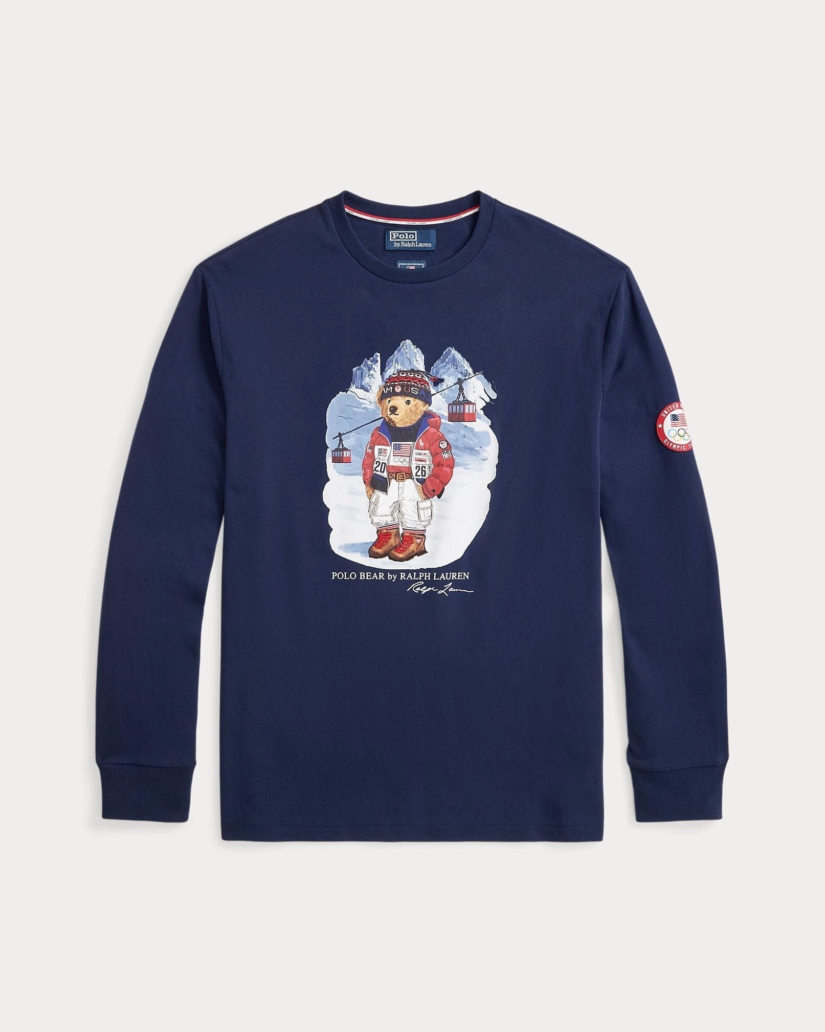 Ralph Lauren Team USA Polo Bär T-Shirt