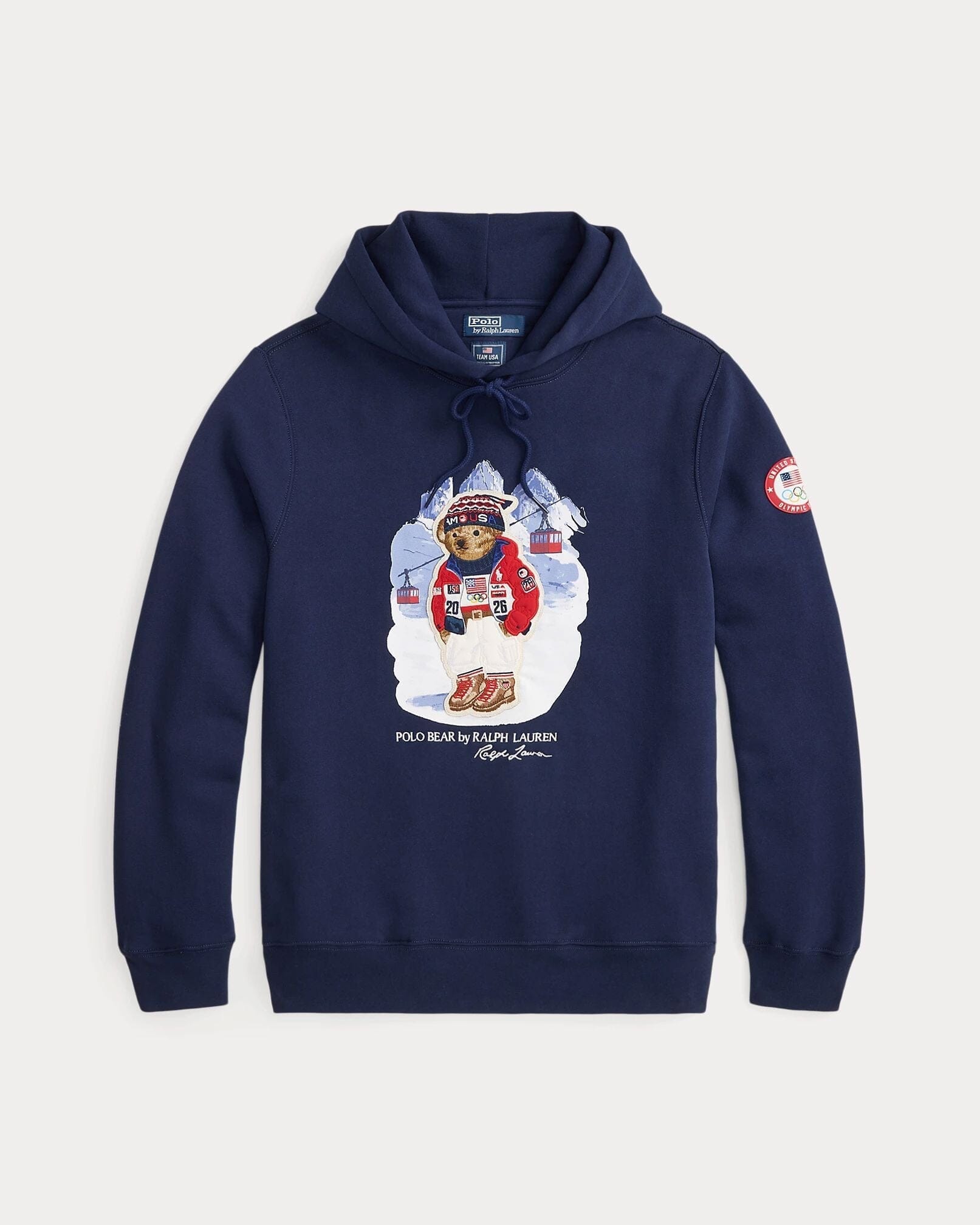 Ralph Lauren Team USA Polo Bear Hoodie