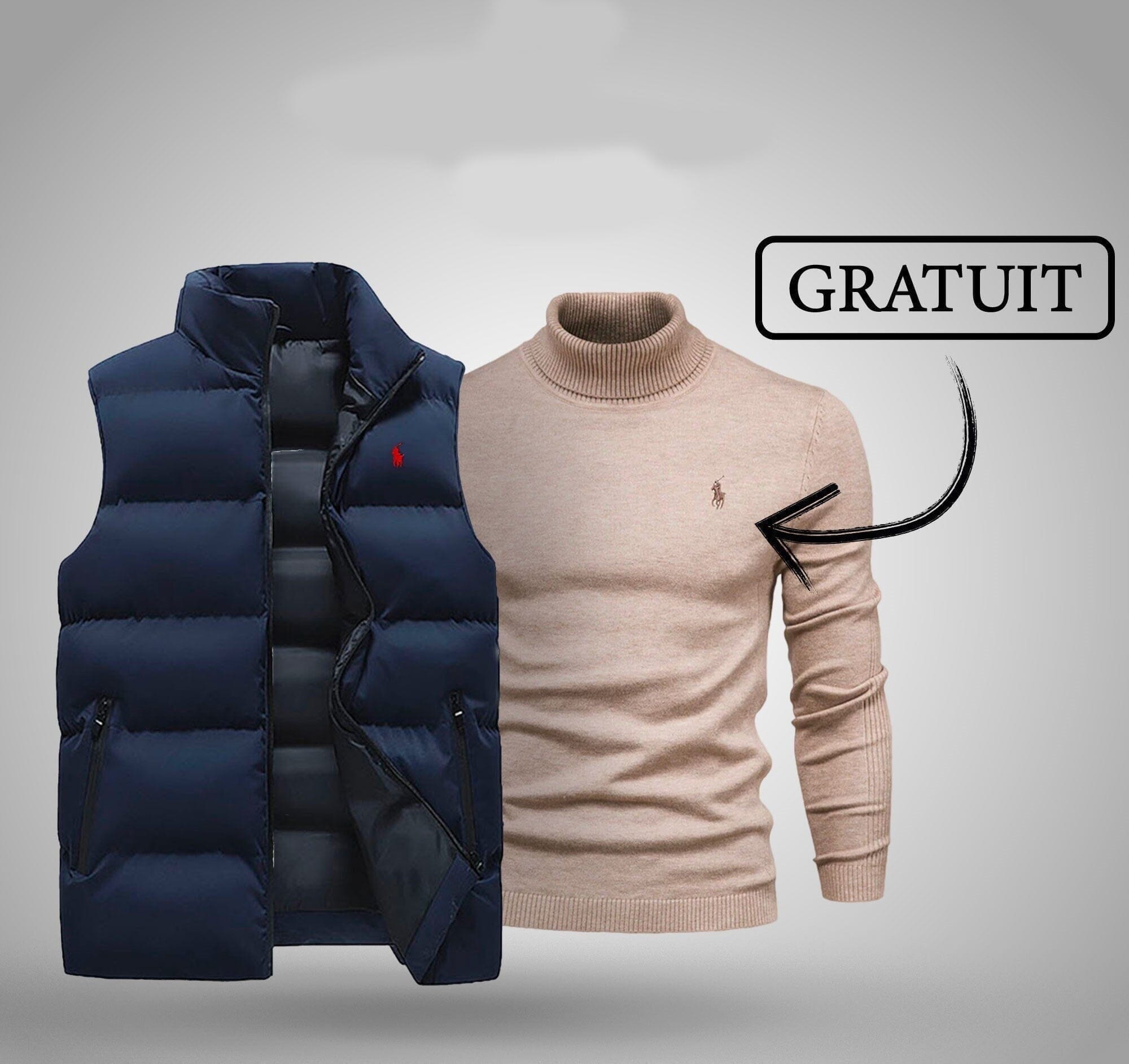 Ralph Lauren Weste + Gratis-Pullover