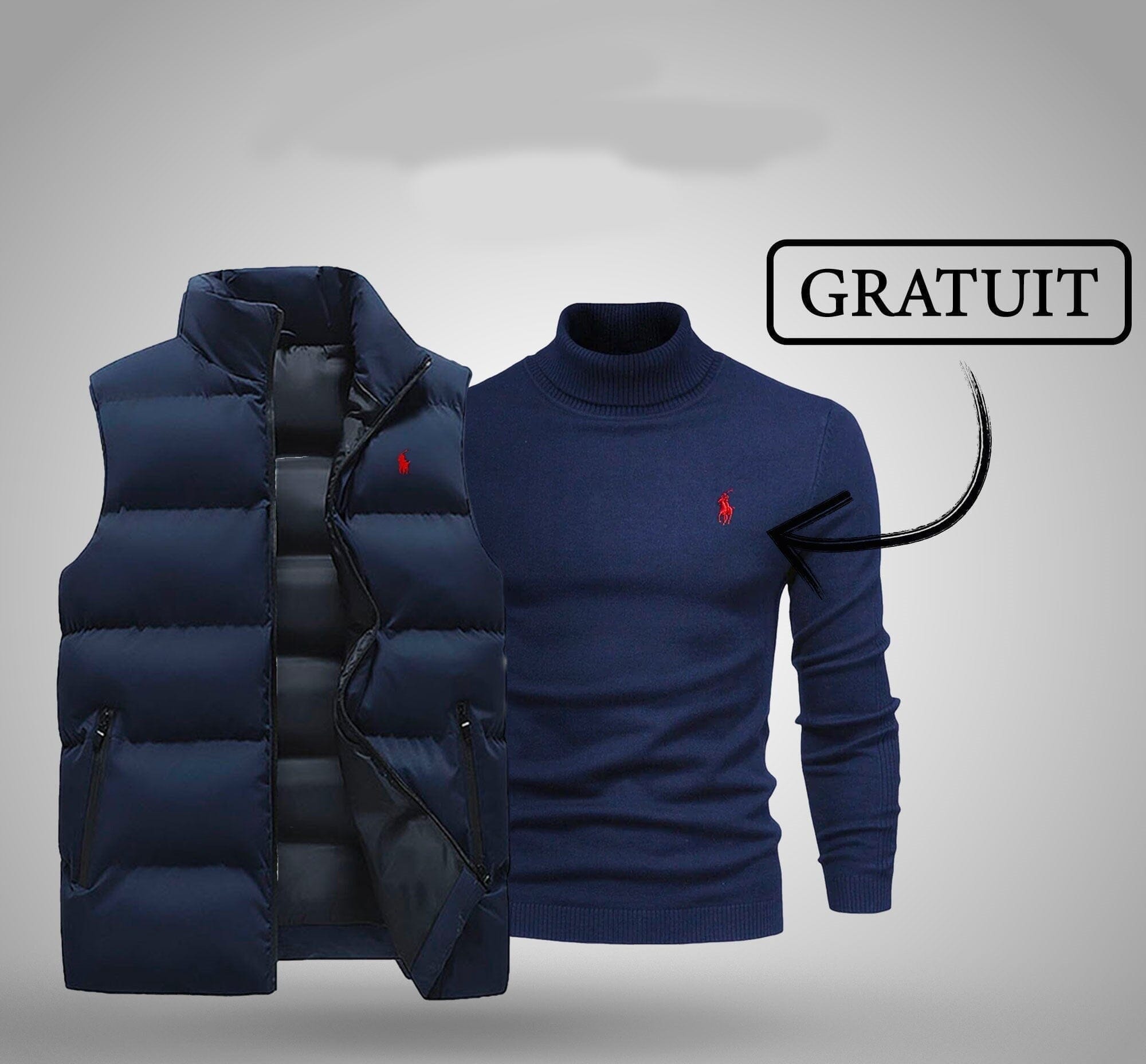 Ralph Lauren Weste + Gratis-Pullover