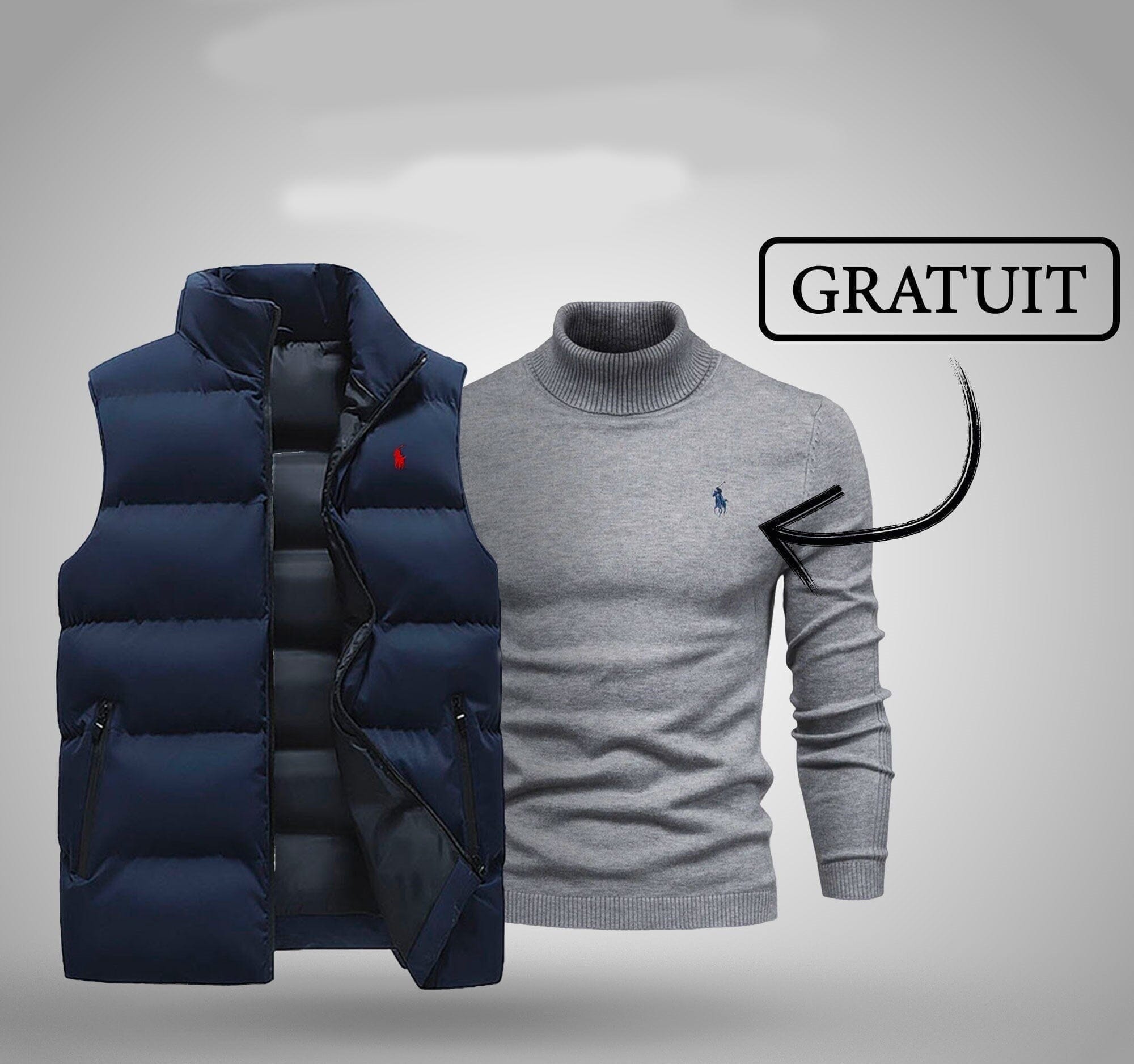 Ralph Lauren Weste + Gratis-Pullover