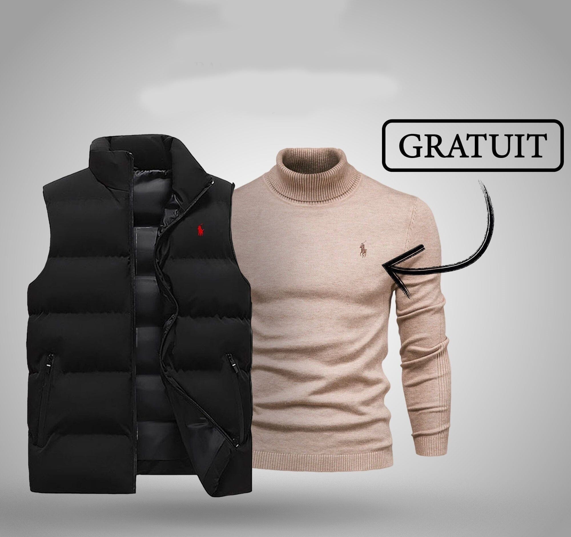 Ralph Lauren Weste + Gratis-Pullover