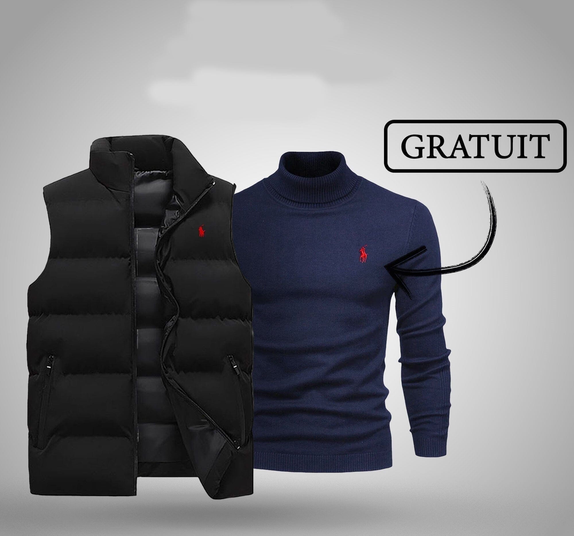 Ralph Lauren Weste + Gratis-Pullover