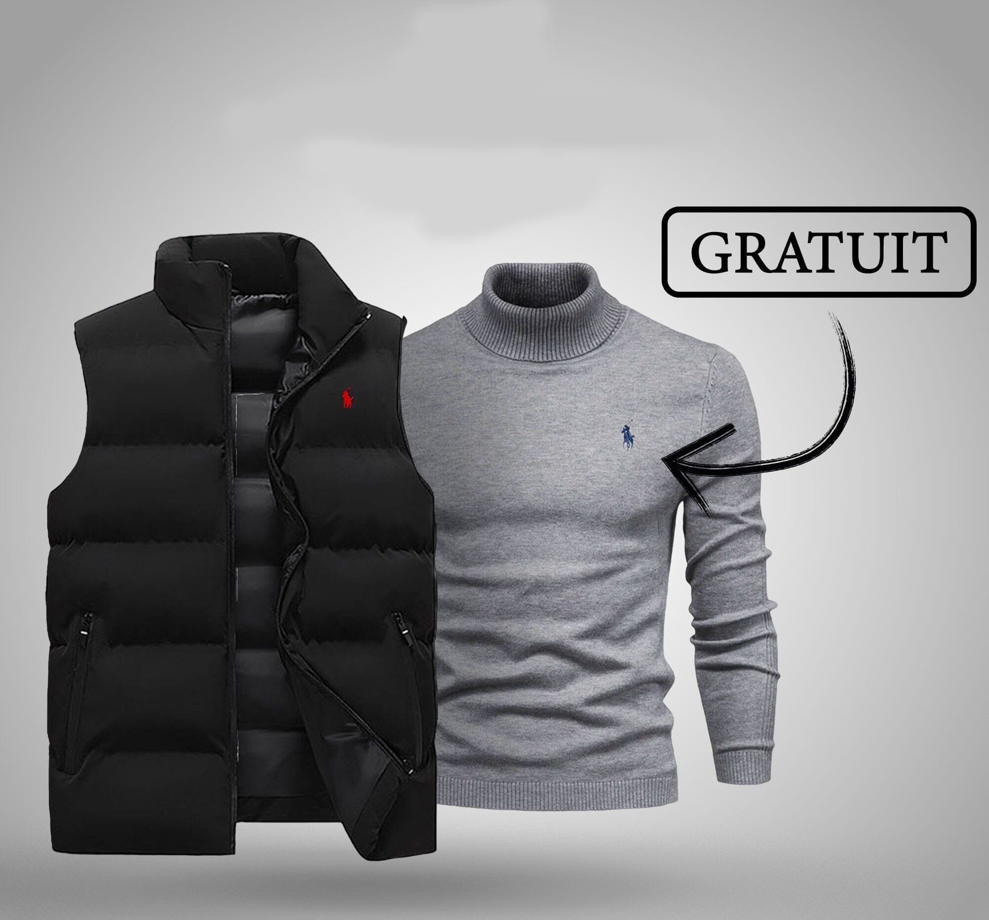 Ralph Lauren Weste + Gratis-Pullover