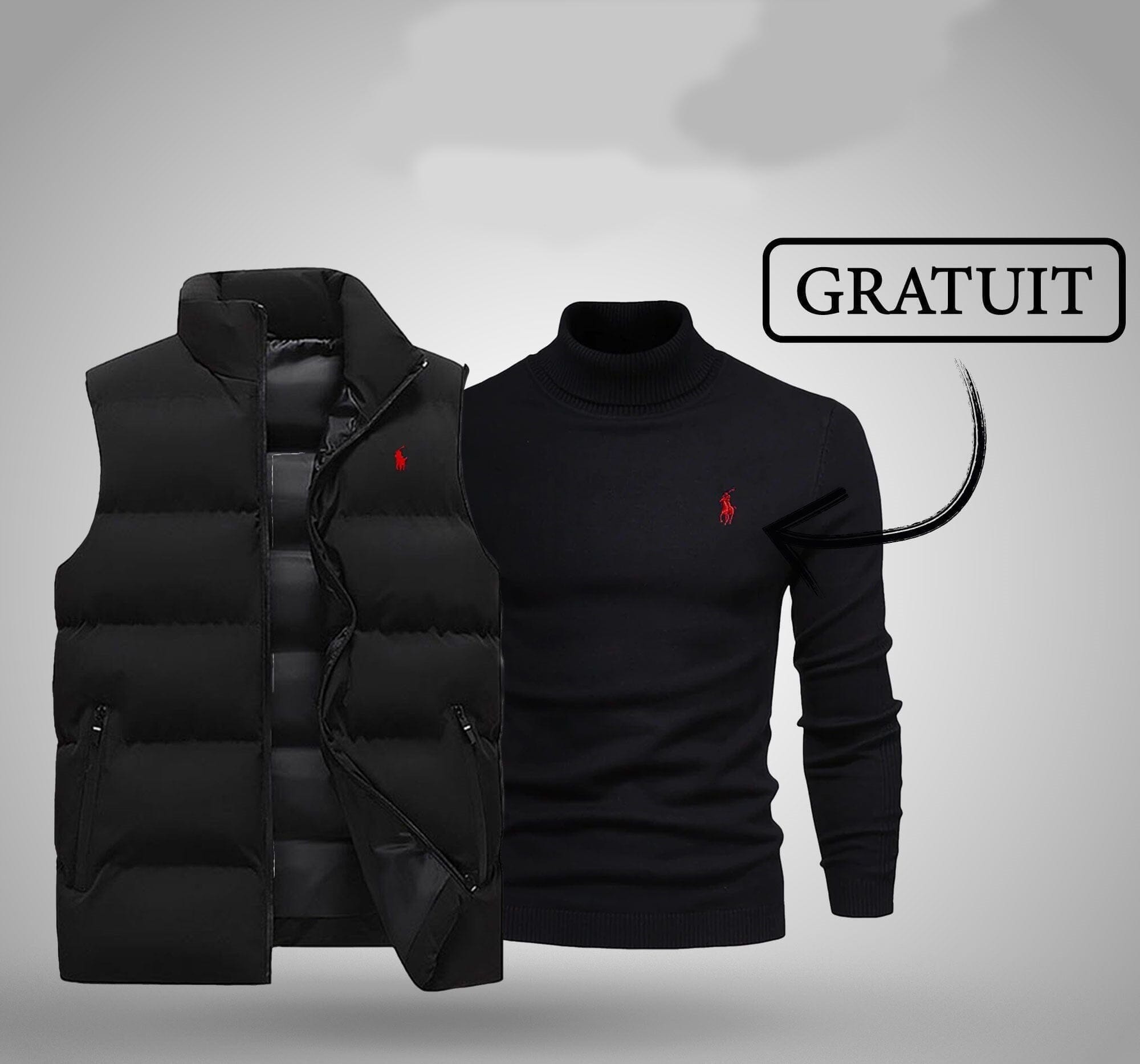 Ralph Lauren Weste + Gratis-Pullover