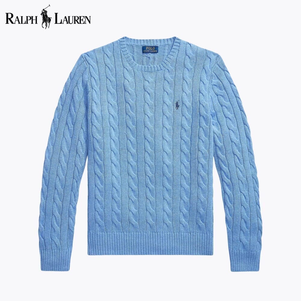 Ralph Lauren Zopfstrickpullover aus Baumwolle