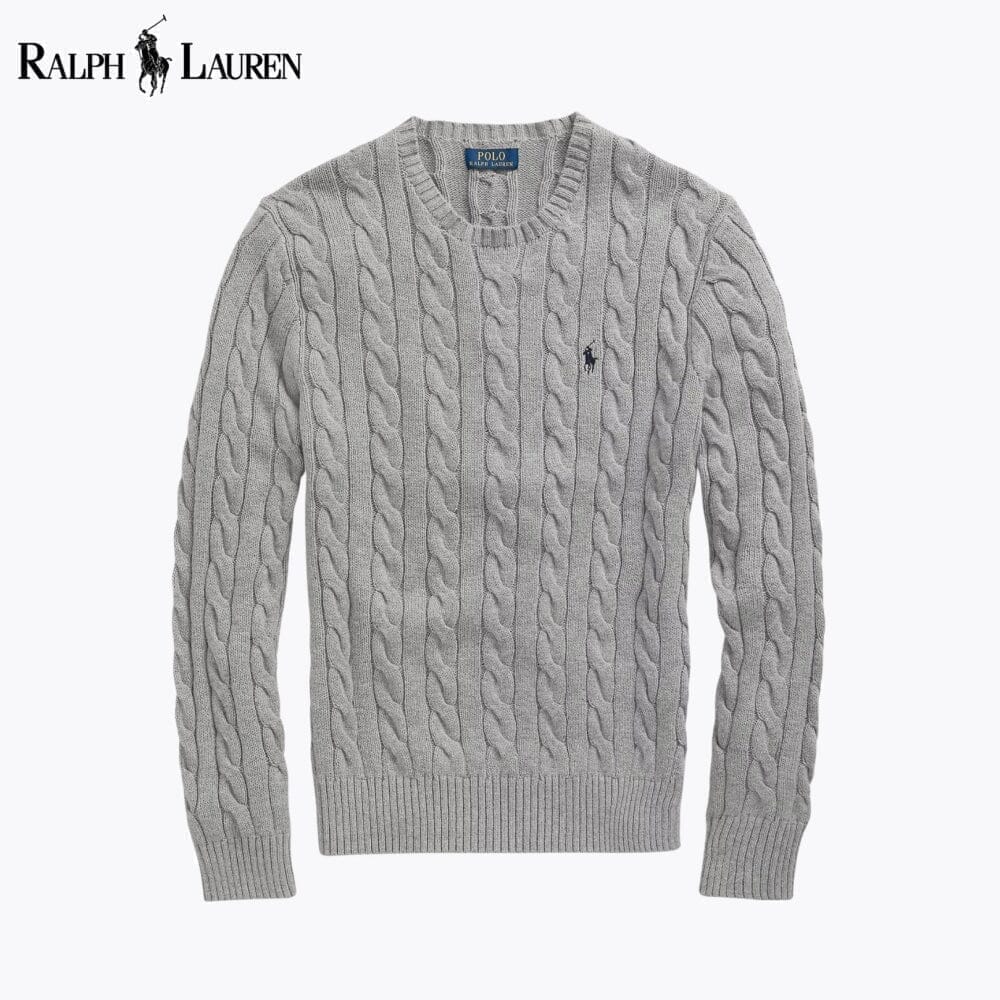 Ralph Lauren Zopfstrickpullover aus Baumwolle